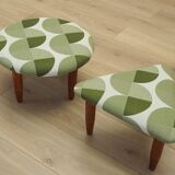 Set of two footstools, Danish design, 1990s, production: Denmark