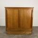 50s sliding door sideboard, wood, vintage