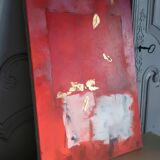 Abstract painting oil on canvas