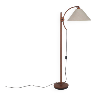 Vintage floor lamp 'Arcea' in teak from Domus, 1970s