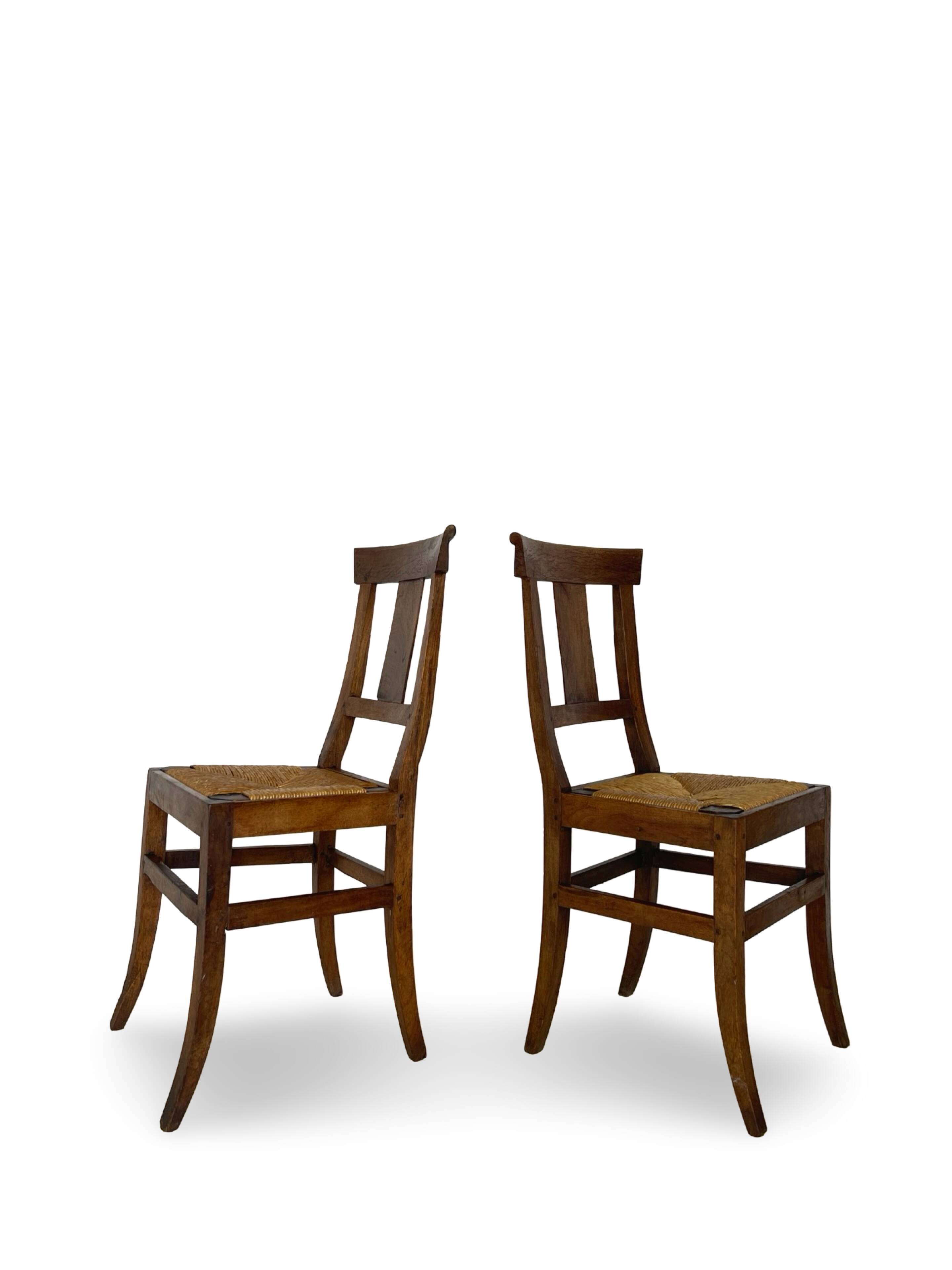 italian rustic chairs 1890s