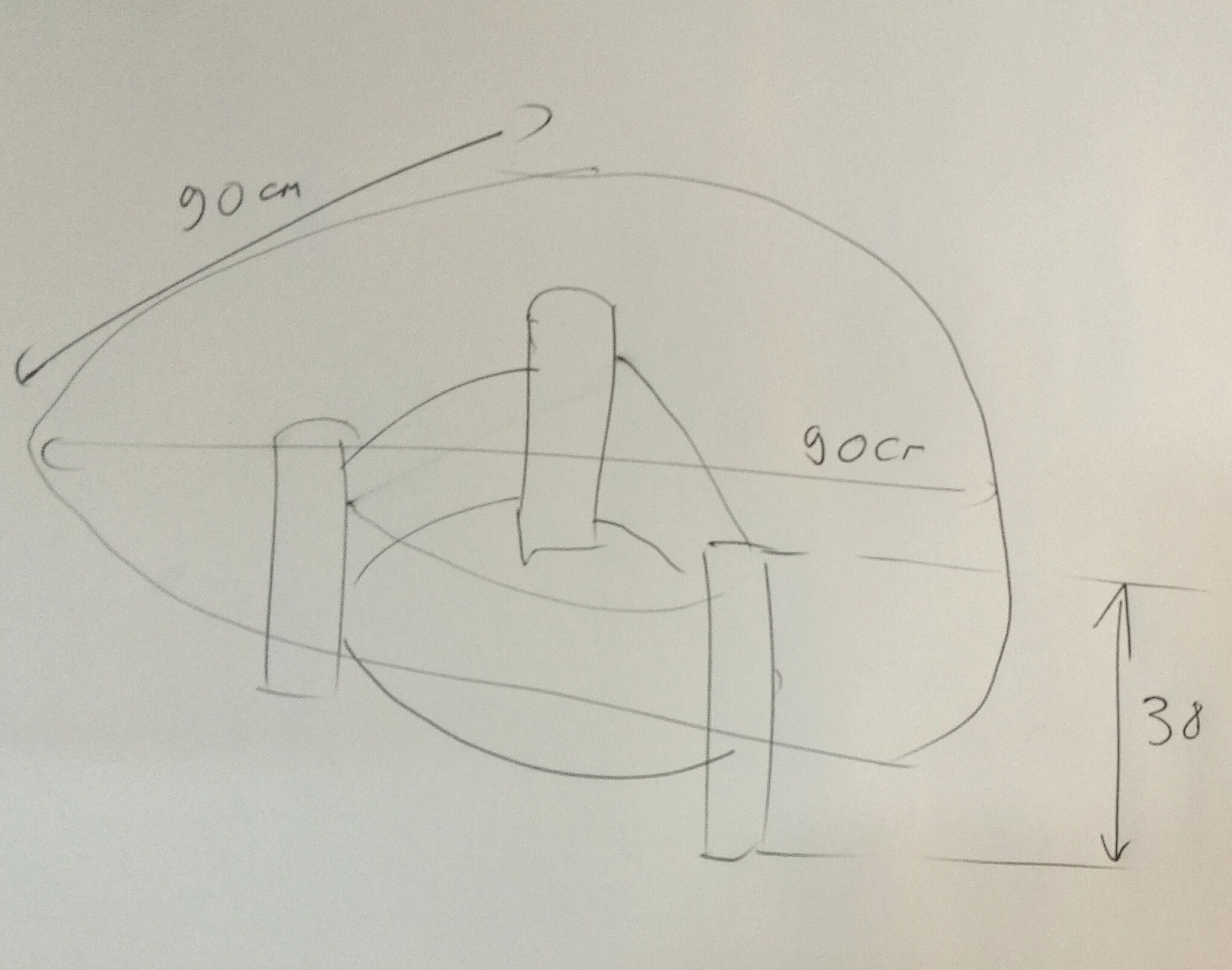Coffee table  70s form free brass and glass