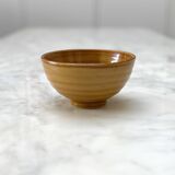 set of 2 small glazed stoneware bowls