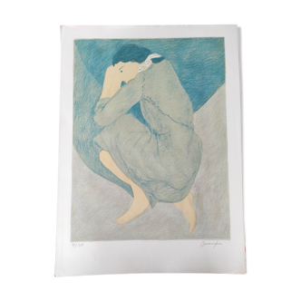Lithograph by Pierre Boncompain