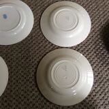 Set of 6 vintage dessert plates