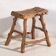 Tabouret ancien de style wabi sabi (c.1900) #3