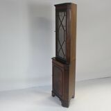 Armoire d'angle vintage en acajou, Danemark 1970