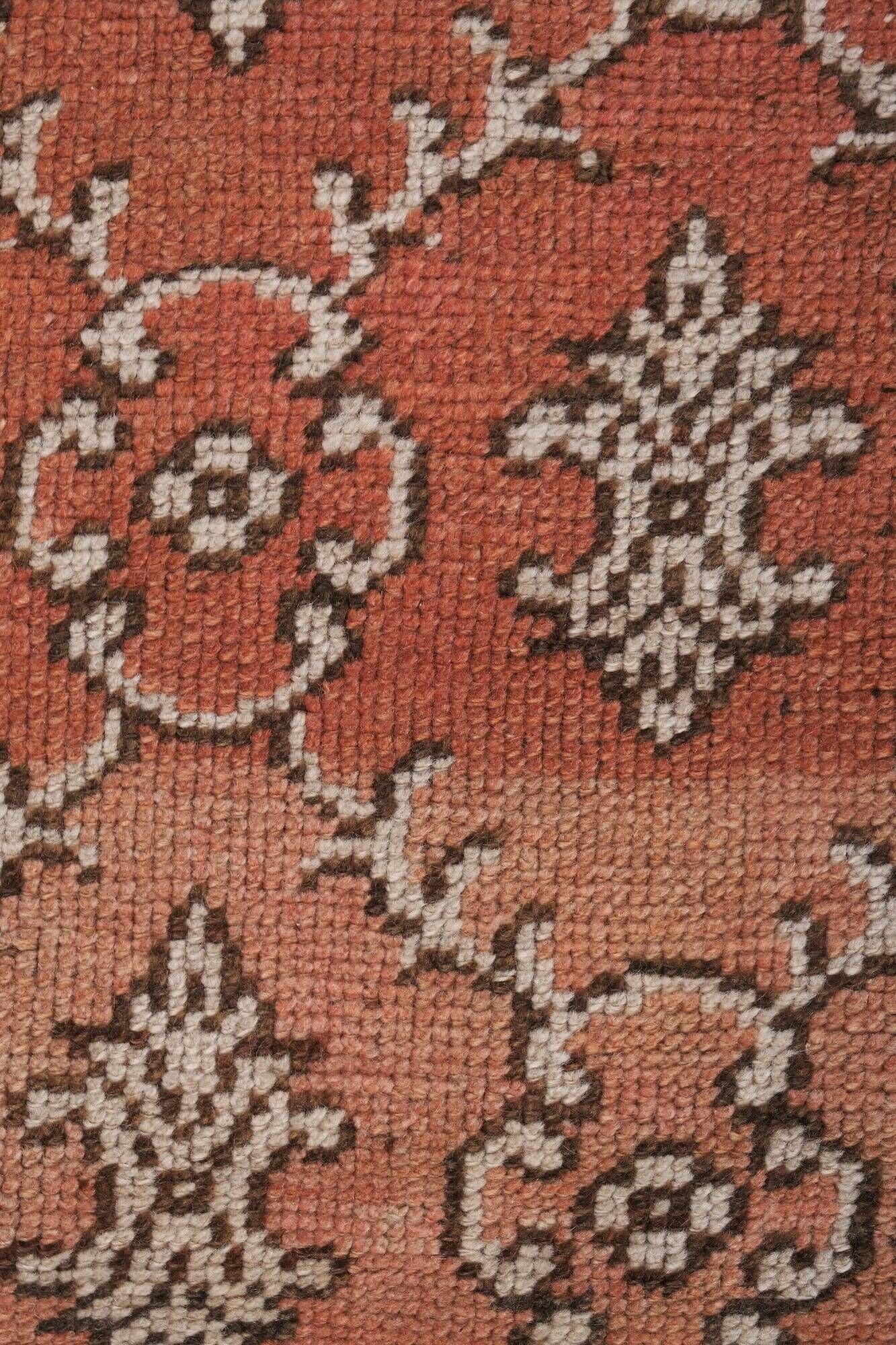 Vintage Turkish hallway rug 70x472 cm