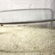 Coffee table - metal and glass - circa 70