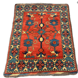 Vintage Afghan carpet 110x88cm