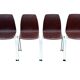 Vintage set of four Stacking Chairs by Elmar Flötotto for Pagholz