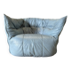 Brigantin leather armchair by Michel Ducaroy for Ligne Roset, 1980