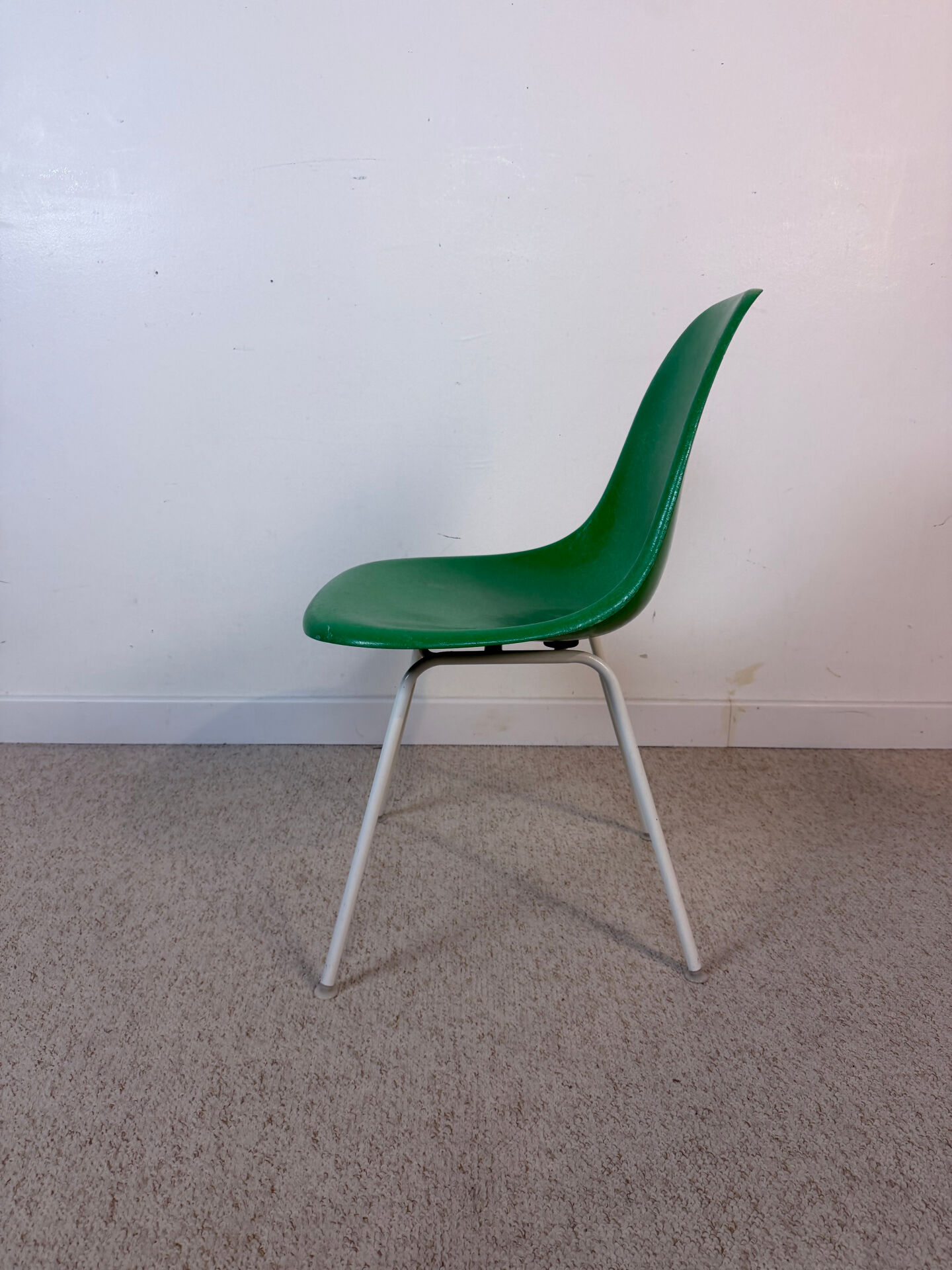 Eames chair by Herman Miller in fibreglass colour v.