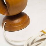 Lampe à poser bois massif 1960
