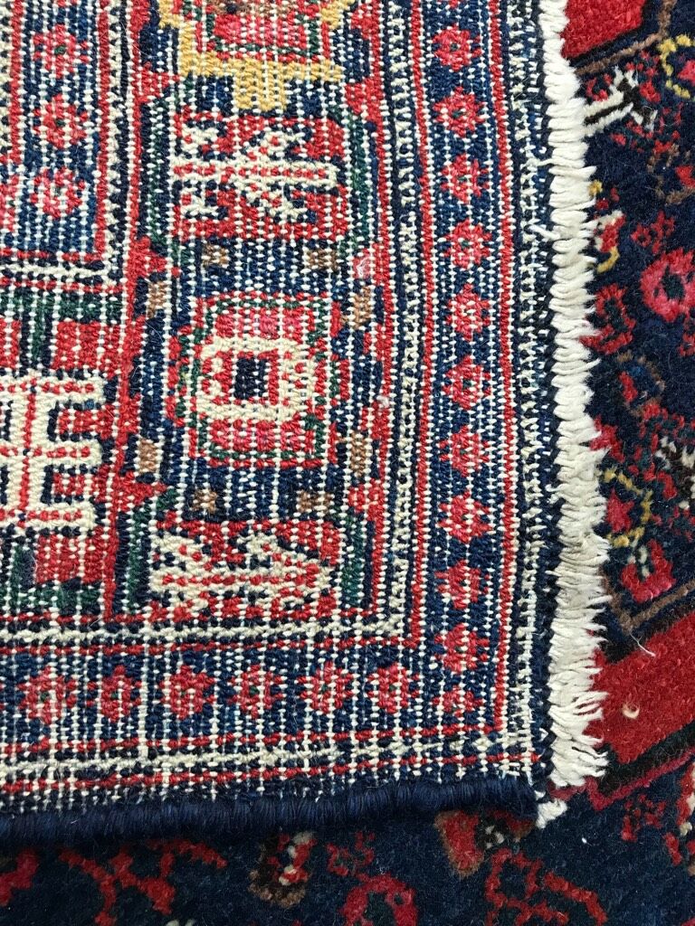 Tapis ancien senneh persan 108x148cm