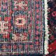 Tapis ancien senneh persan 108x148cm