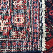 Persian senneh old carpet 108x148cm