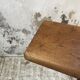 Banc en noyer massif 230 cm