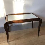 Vintage coffee table art deco end of canape