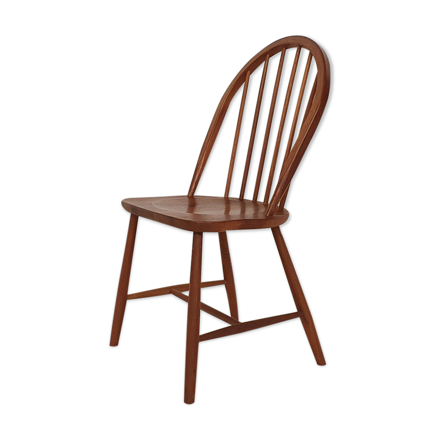 Teak windsor dining chair, Denmark 1960's