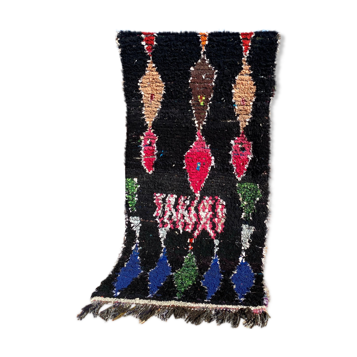 Carpet marocain boucherouite yanis