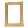 Old wall frame in light wood