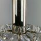 60s 70s ceiling lamp glass lamp light Kinkeldey Space Age 60s 70s