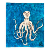 Painting representing an octopus