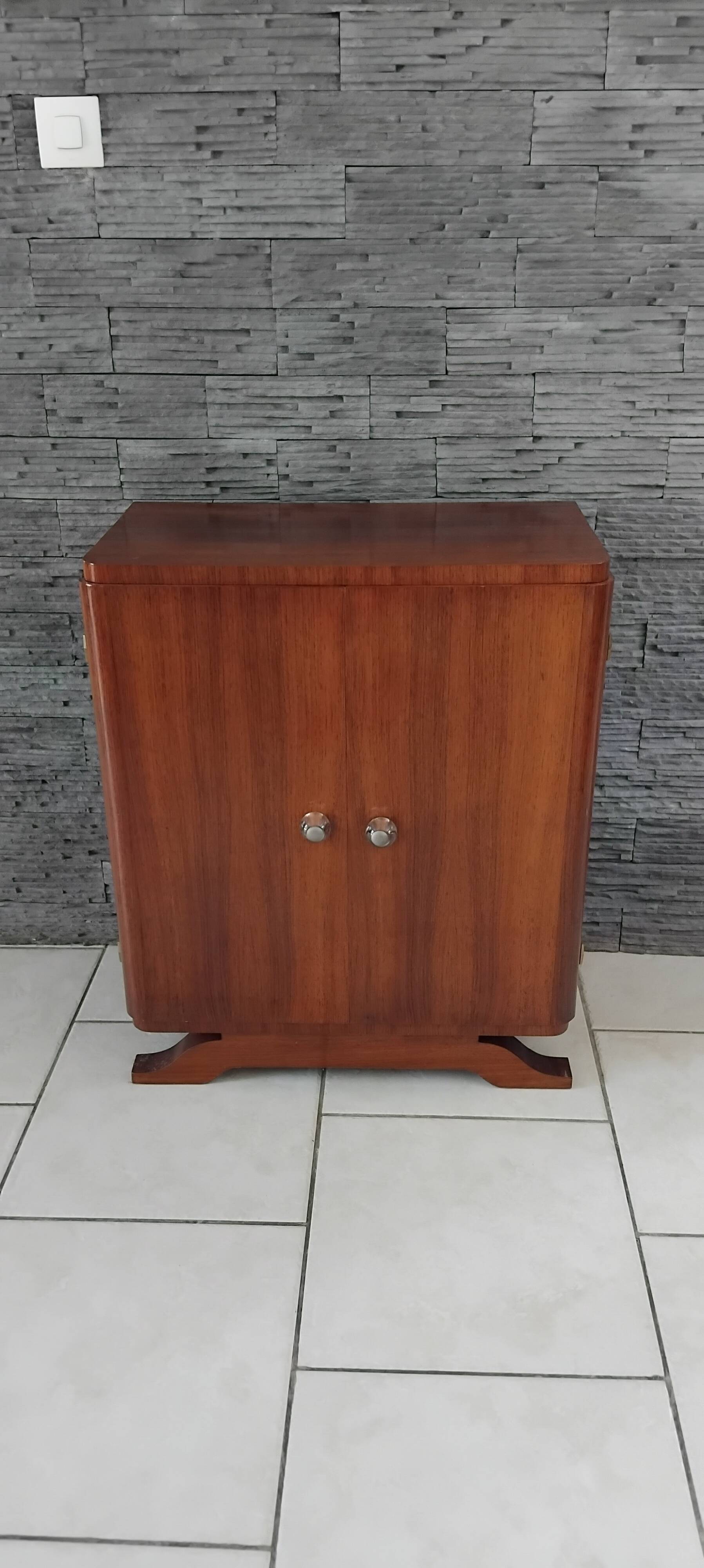 Petit meuble bas art deco vintage