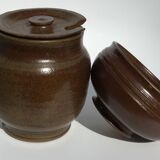 Pot lid and bowl Volkoff Vallauris