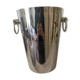Vintage stainless steel champagne bucket
