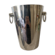 Vintage stainless steel champagne bucket