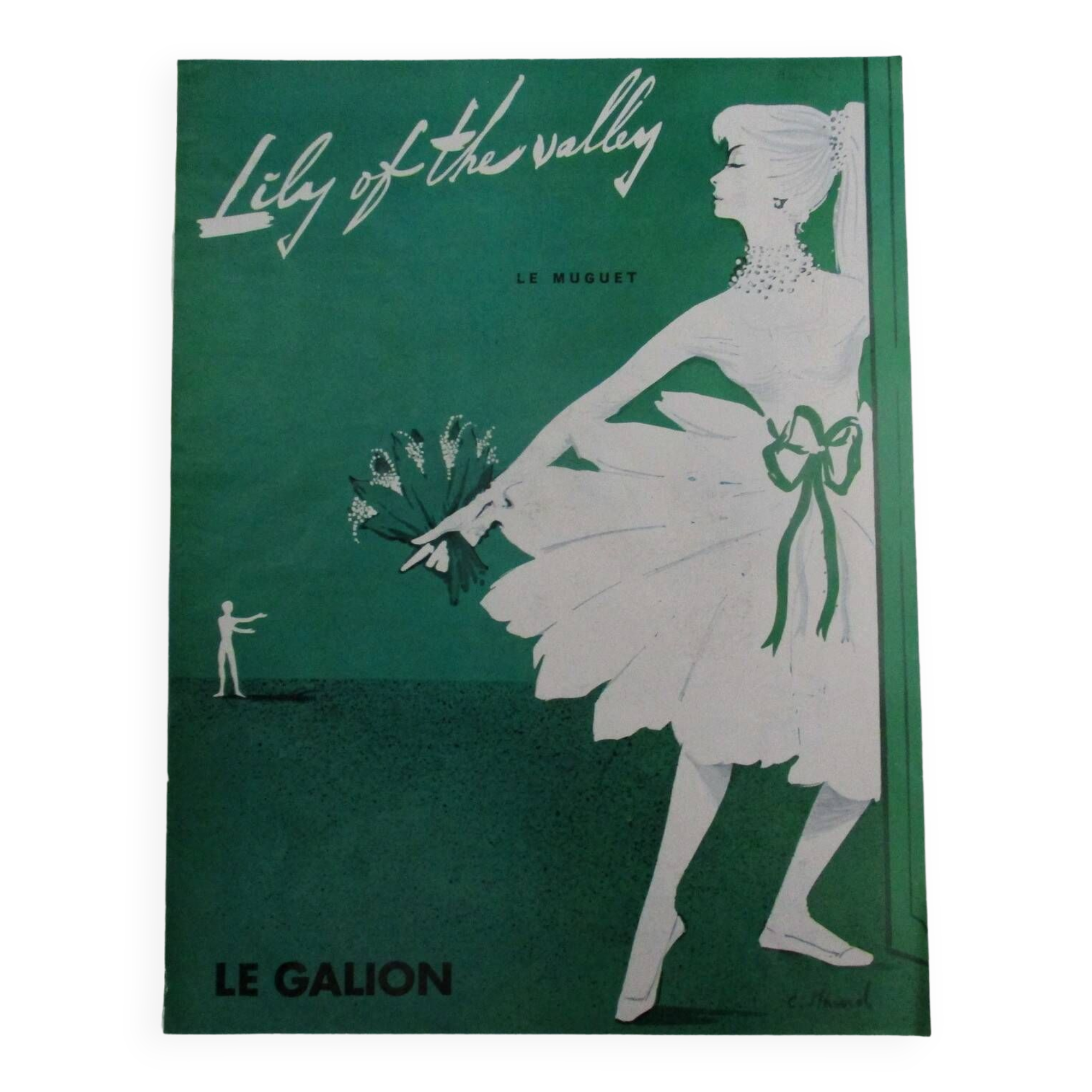 Old Le Galion advertisement from the 1950s by Maurel