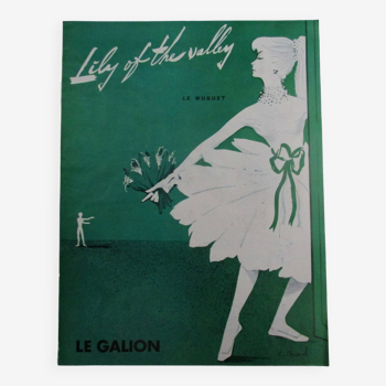 Ancienne publicité Le Galion  années 50  par  Maurel