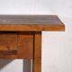 Table de cuisine ancienne en bois massif – Europe centrale, vers 1920