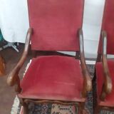 Pair of Louis III style armchairs