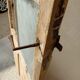 Porte ancienne 6 carreaux 86x243