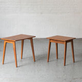 Set of nesting tables in teak, Dutch design, 1960’s