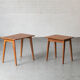 Set of nesting tables in teak, Dutch design, 1960’s