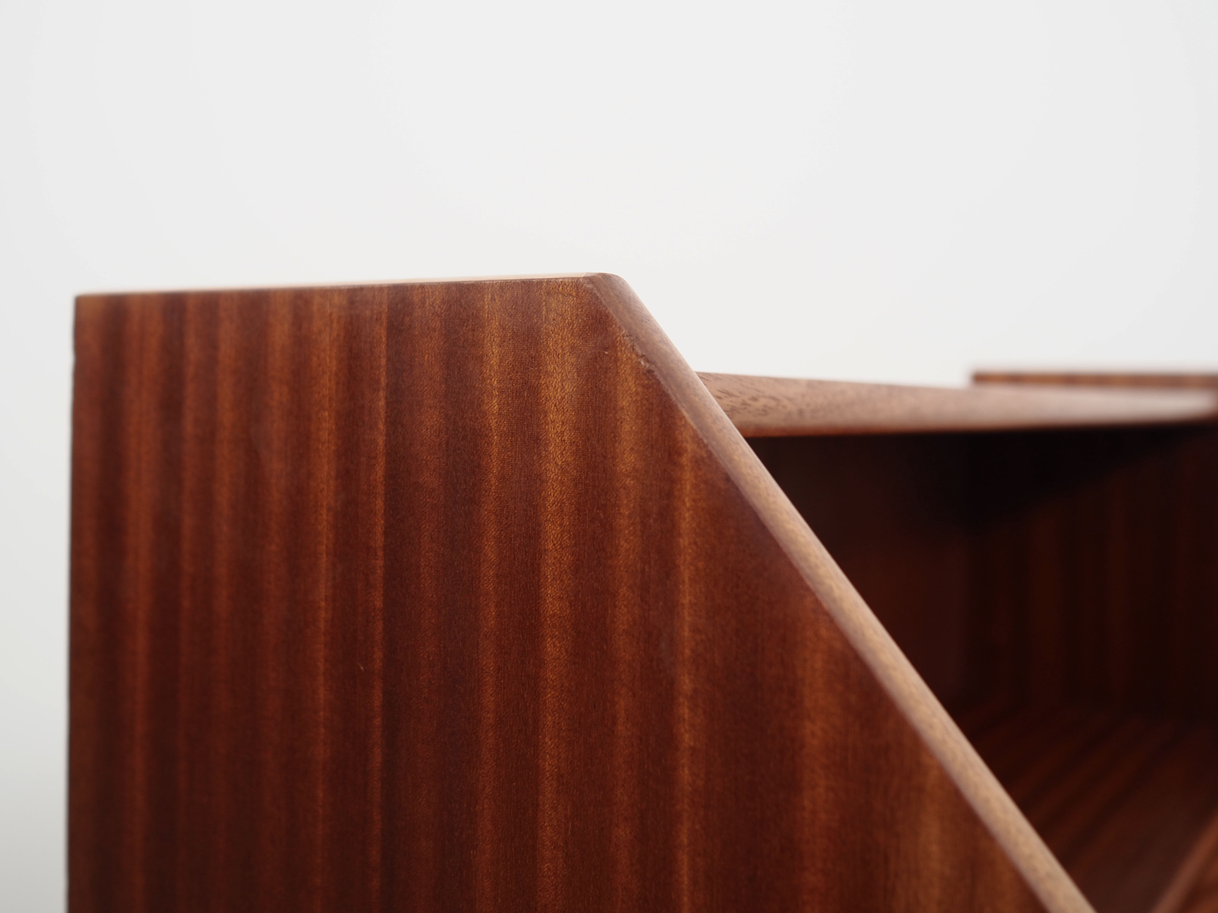 Mahogany secretary, Danish design, 60s, production: Denmark