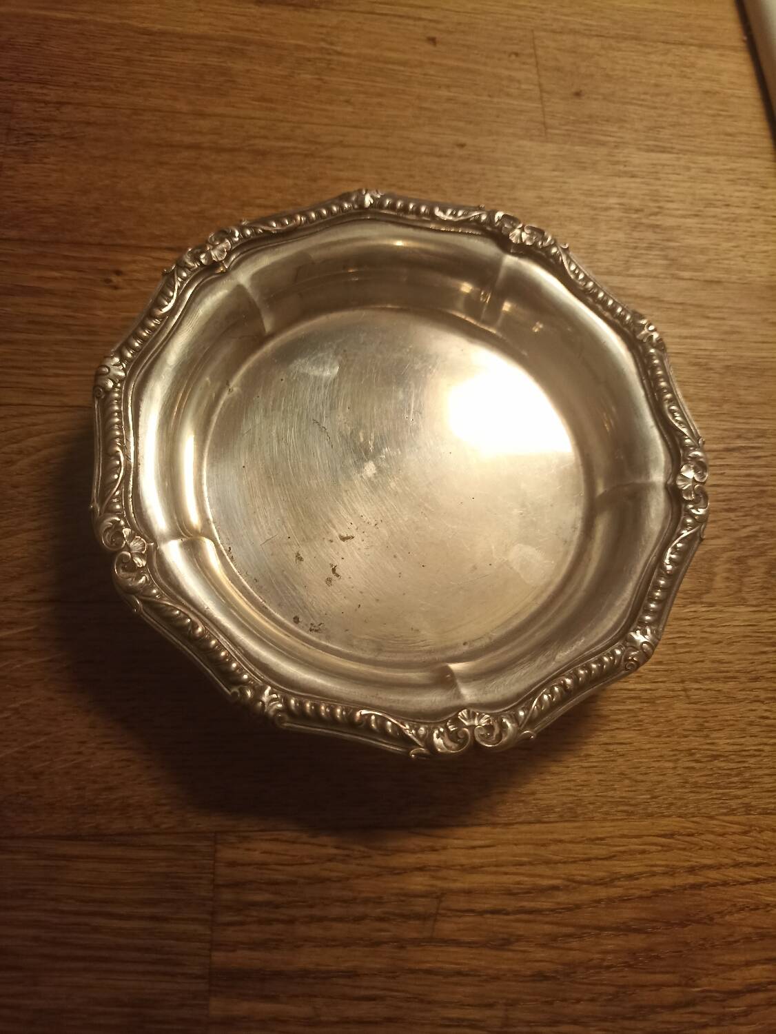Christofle silver tray
