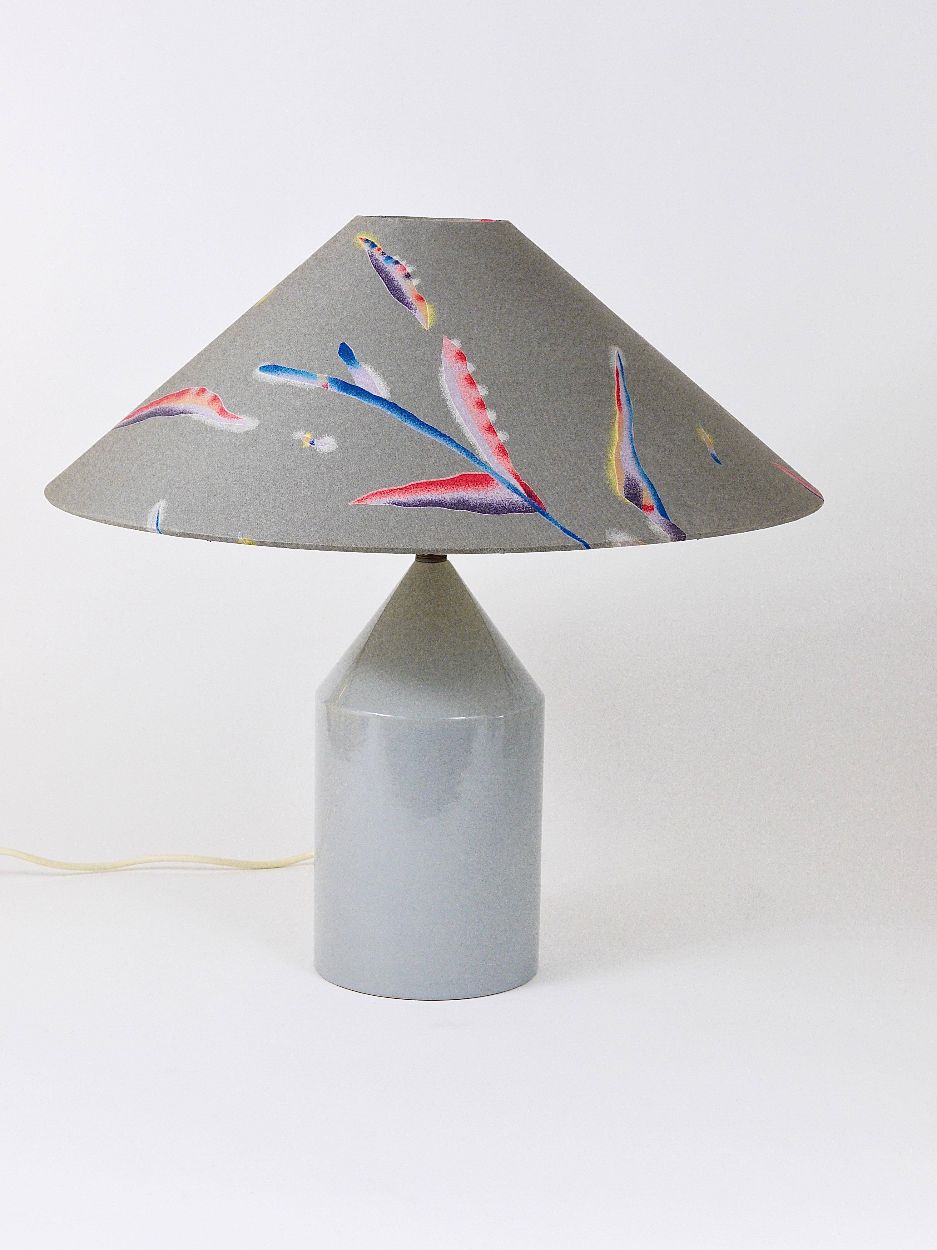 Post-modern coloured table lamp, Italy, 1980s