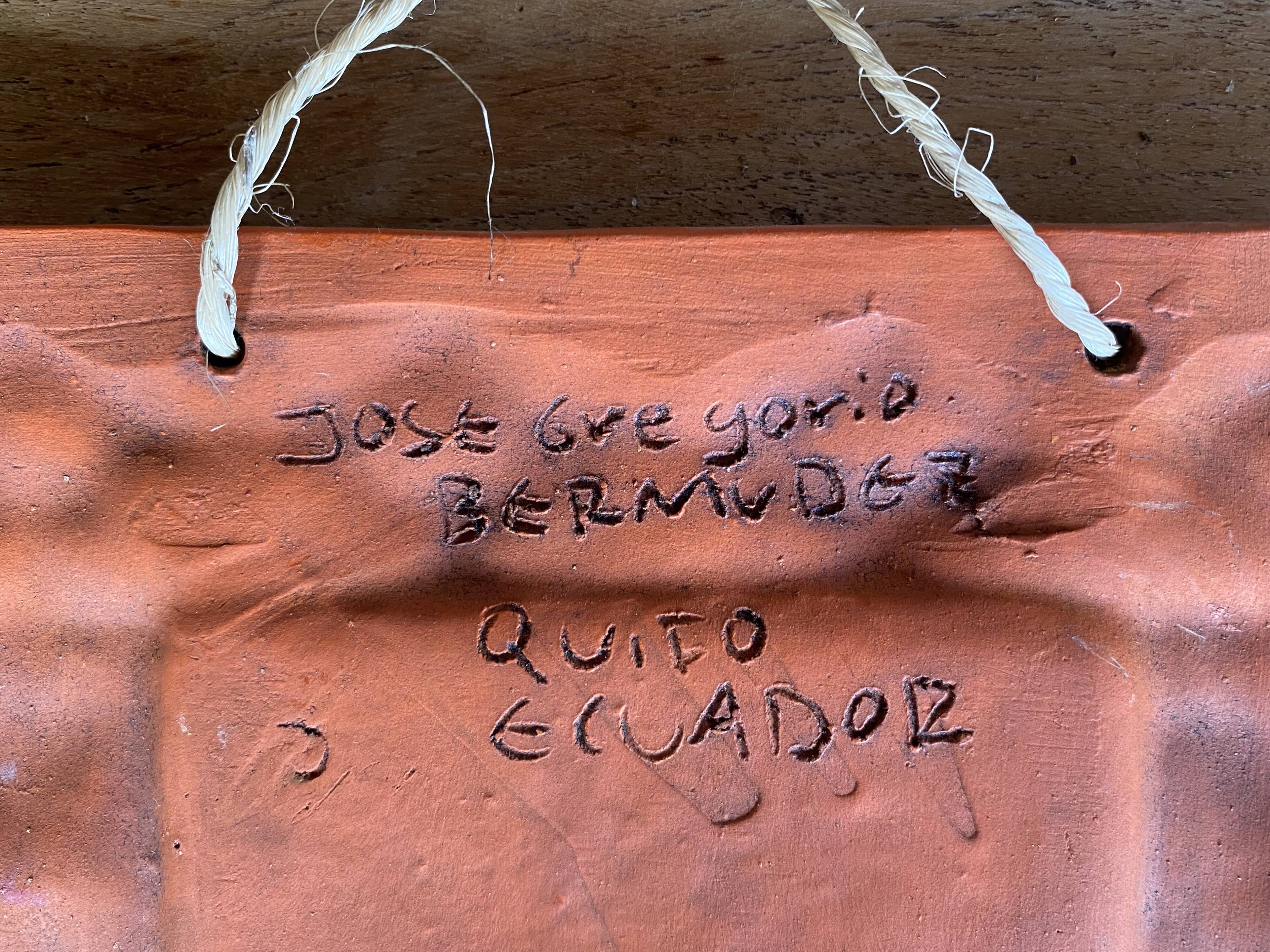 Miroir céramique artisanal