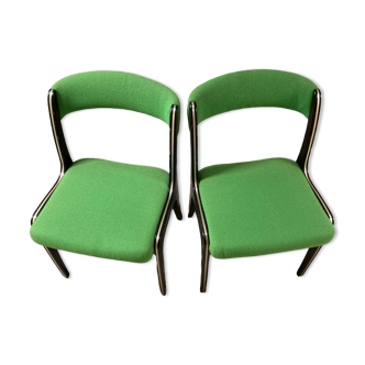 Set Of Four Design Chairs In Gibelli's Taste