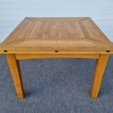 Table repas transformable carré octogonale années 80