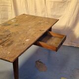 Wooden table with 1 drawer