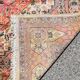 Jihangie wool and silk oriental carpet : 1.28 x 1.90 m