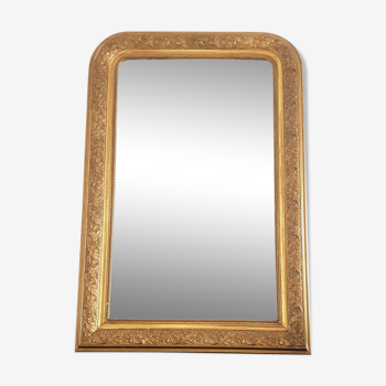 Golden Louis Philippe mirror - 100x69cm
