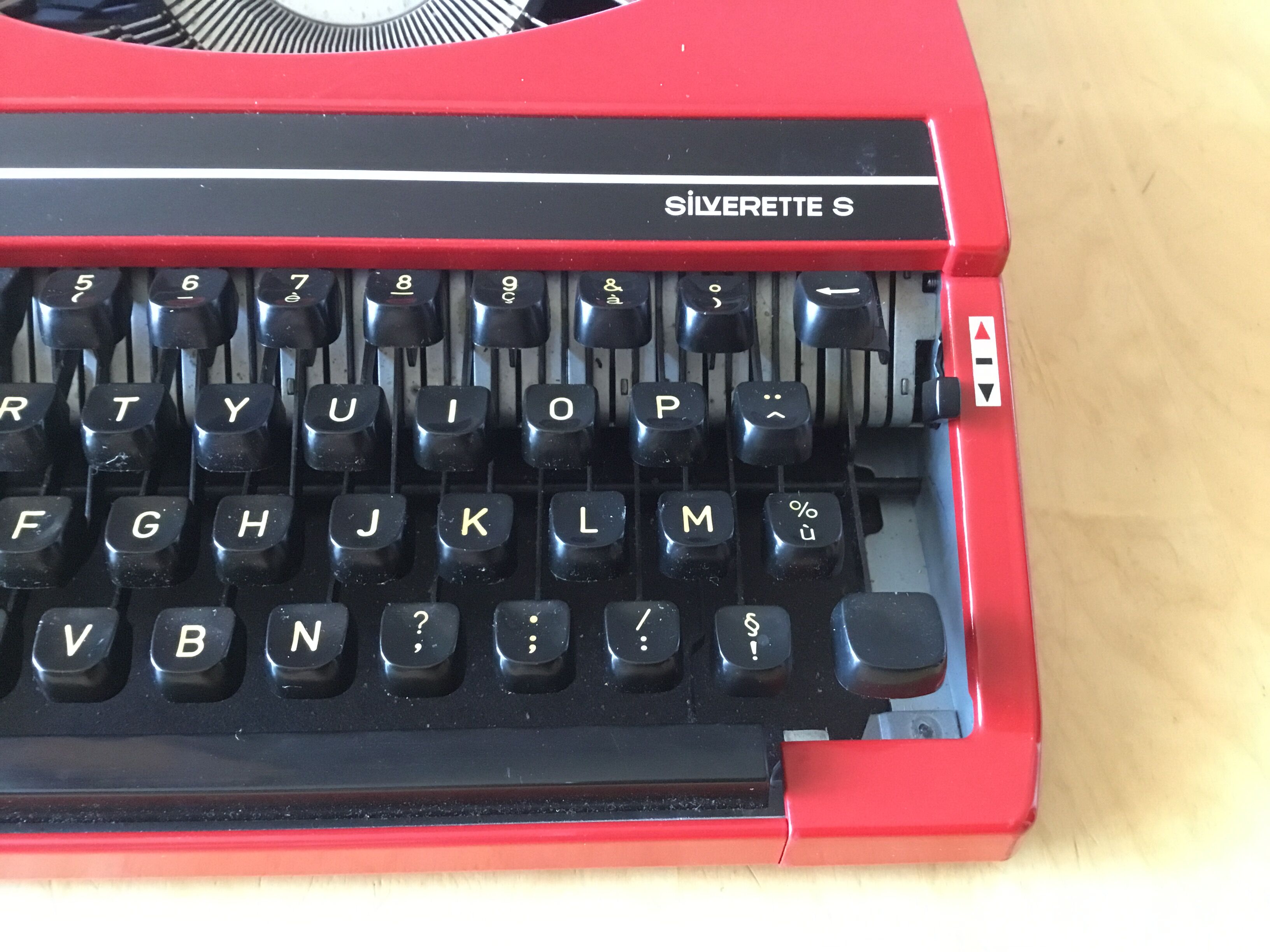 Seiko Sylverette S Typewriter