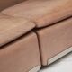 1960s sofa 2-Seater leather, Dieter Rams, Serie 620